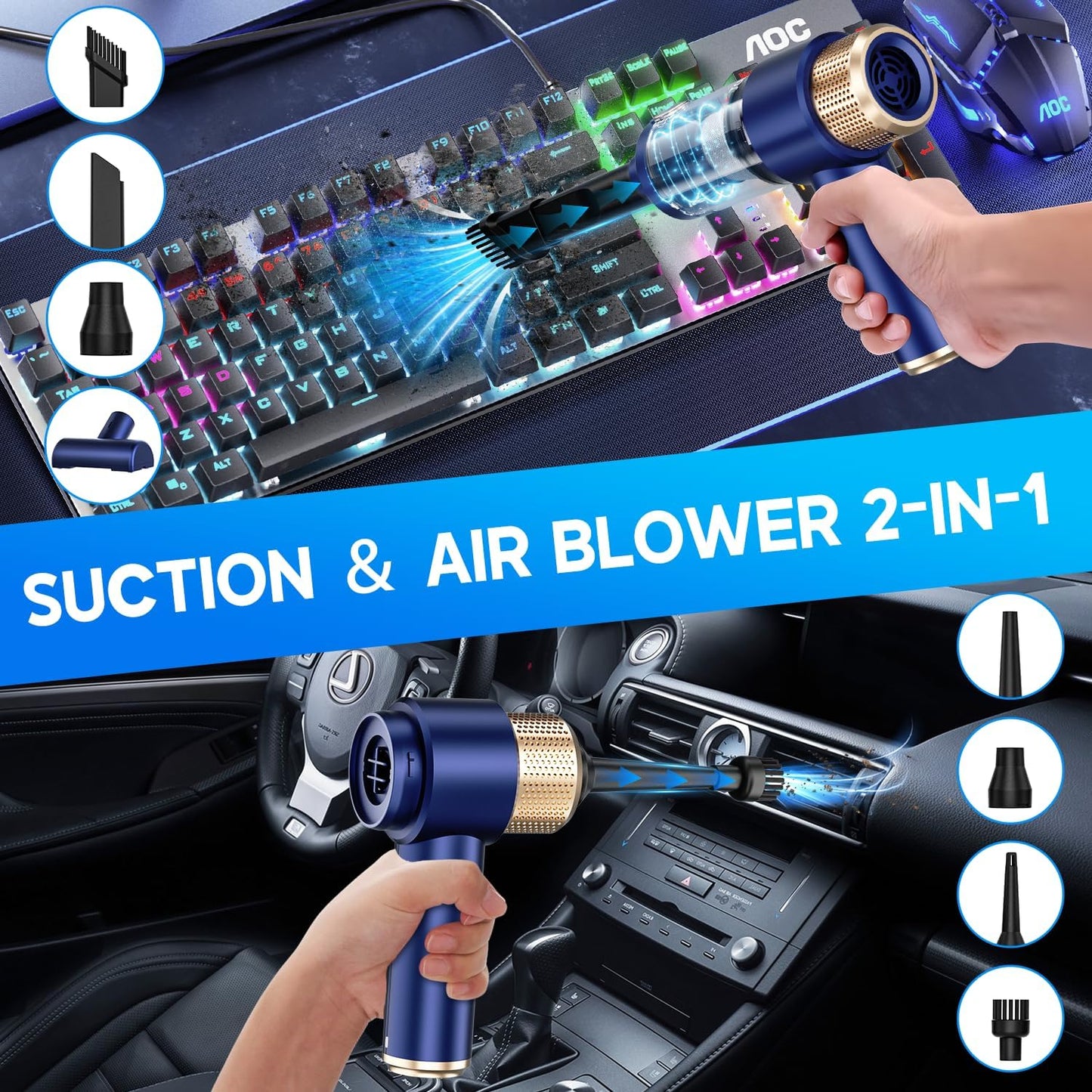 JONYJ Handheld Car Vacuum Cleaner 16000PA Cordless
JONYJ 2-in-1 Car Vacuum and Air Duster
JONYJ Cordless Vacuum Cleaner for Car and Home
JONYJ Portable Vacuum Cleaner with HEPA Filter
JONYJ Lightweight Handheld Vacuum with LED Light
JONYJ Rechargeable Car Vacuum 16000PA Suction Power
JONYJ Type-C Fast Charging Vacuum for Car Cleaning
JONYJ Mini Vacuum for Pet Hair and Dust
JONYJ Air Duster and Vacuum Cleaner Combo
JONYJ High Power 120W Cordless Handheld Vacuum